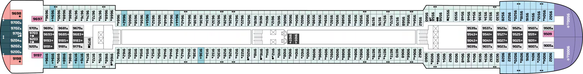 Deck 9 plan